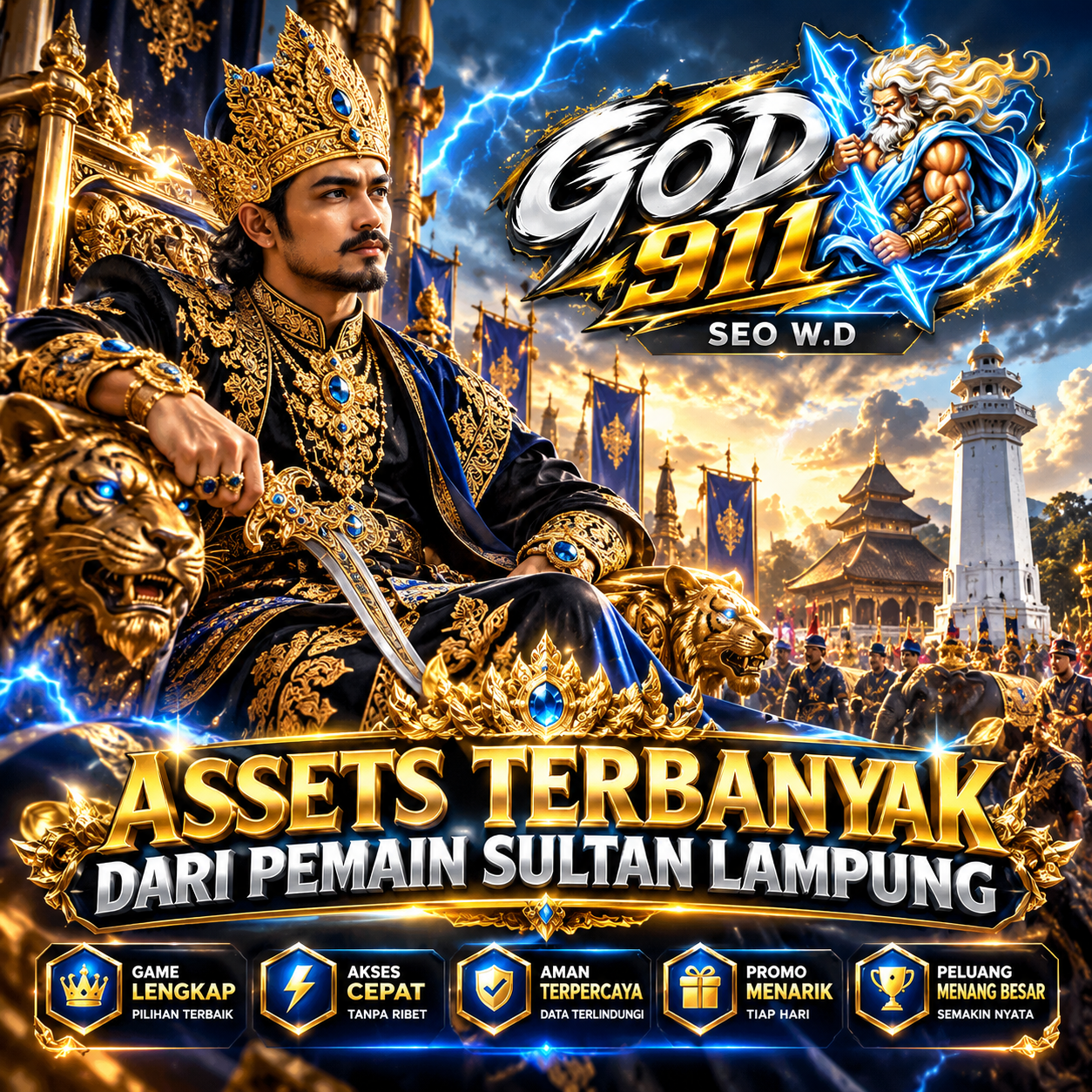 GOD911 || Assets Terbanyak Dari Pemain Sultan Lampung